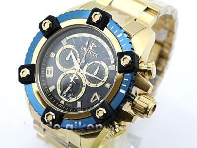 Invicta Men's Chrono 80186 Reserve GRAND OCTANE ARSENAL GOLD BLUE