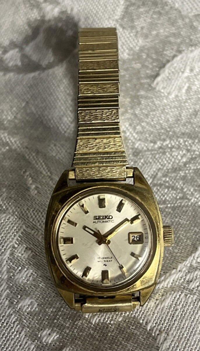 1978 SEIKO 2205-0750 Hi Beat Automatic 17 Jewel Vintage Ladies