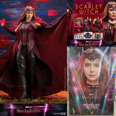HotToys HT TMS036 The Scarlet Witch Wanda Vision 1/6 Action Figure
