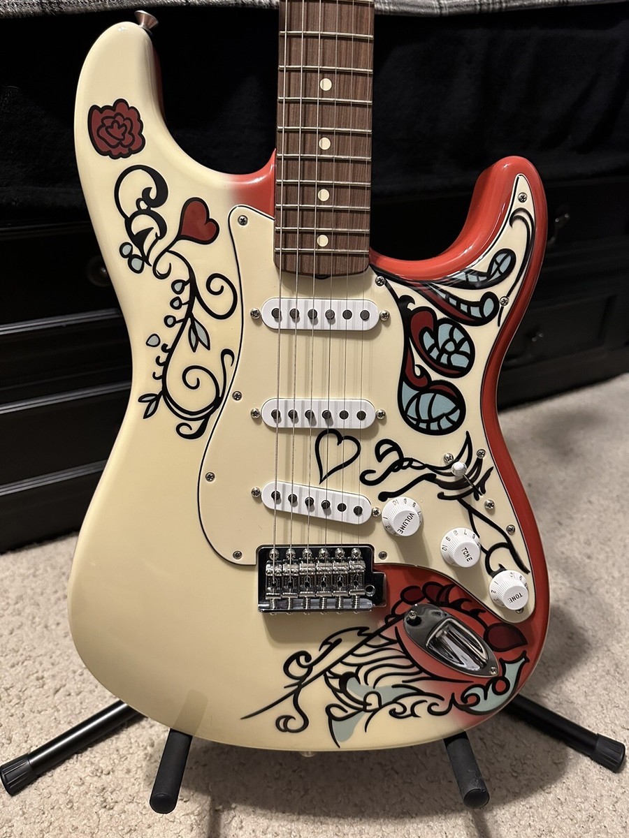 Brand New with tags Fender Jimi Hendrix Monterey Stratocaster MIM