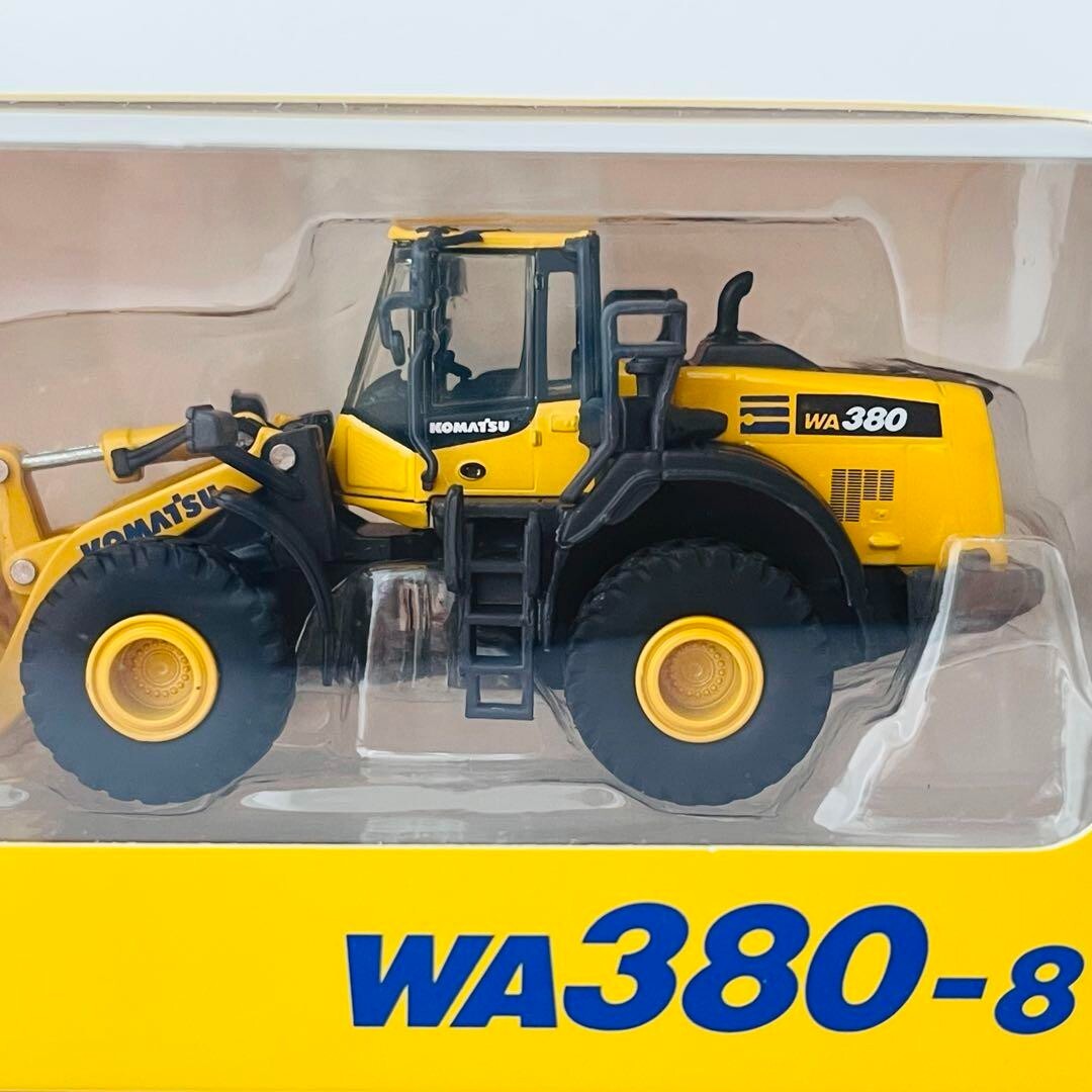 Komatsu Diecast Model WA380-8 Wheel Loader 1:87 Japan Exclusive