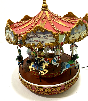 Mr. Christmas Marquee Deluxe Carousel Decoration - 19790 | eBay