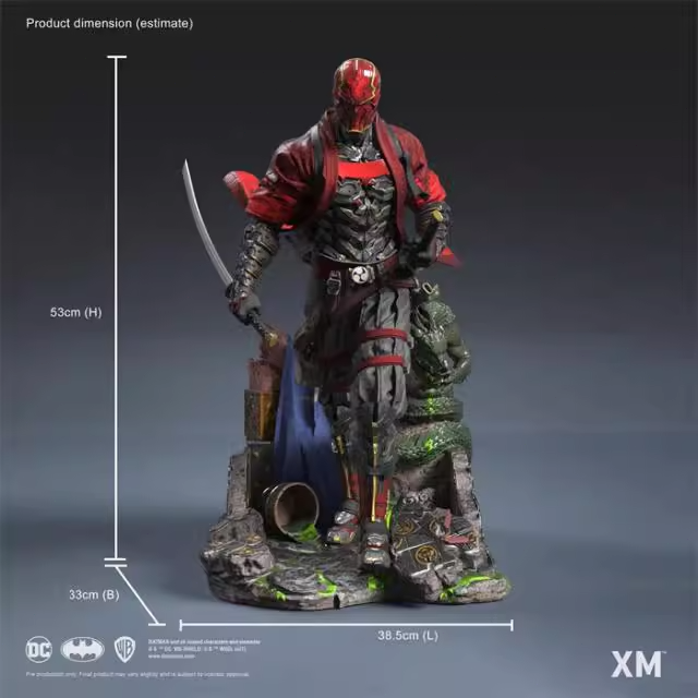 XM Studios Samurai Red Hood 1/4 Resin Statue Batman Jason Todd In