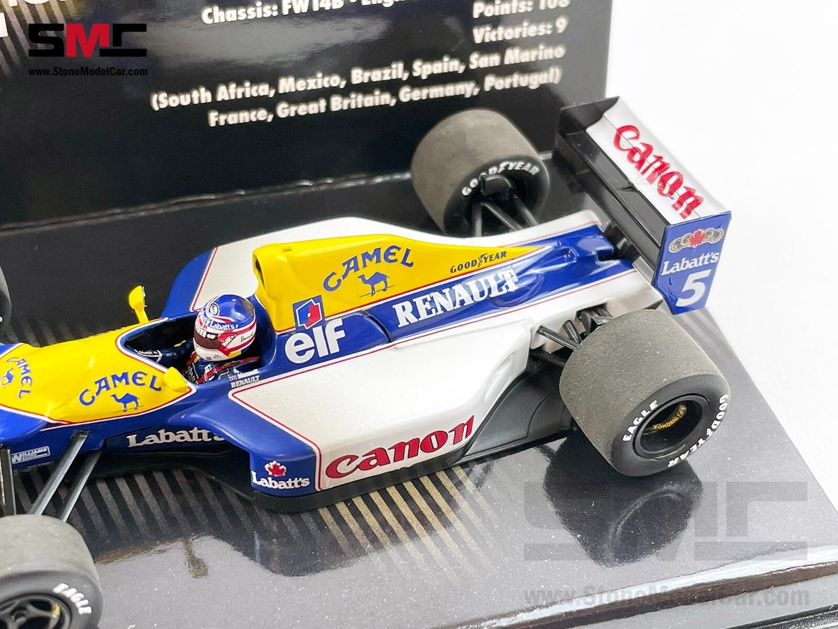 Williams F1 FW14B #5 Nigel Mansell 1992 World Champion 1:43
