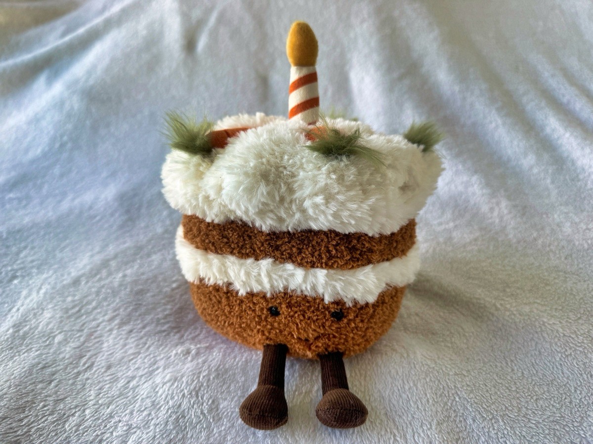 Jellycat Amuseables Carrot Cake | eBay UK
