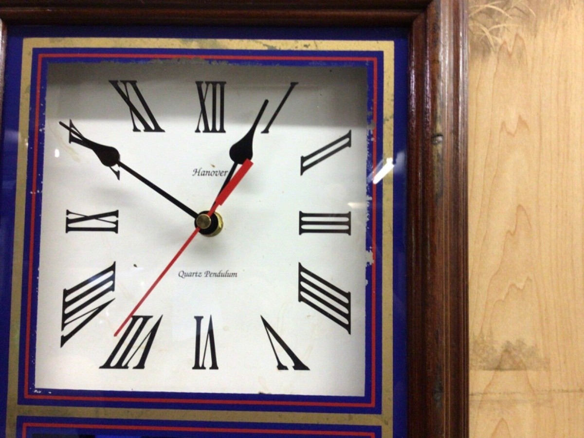 Vintage Hanover Pepsi Cola Quartz Pendulum Wall Clock | eBay