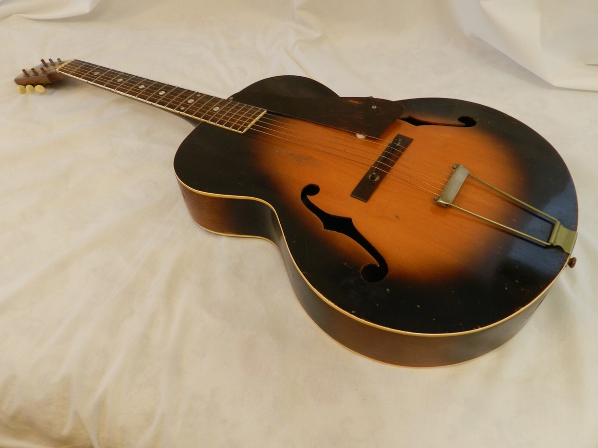 Vintage 1930s Kalamazoo KG-31 Archtop Acoustic Guitar Made by