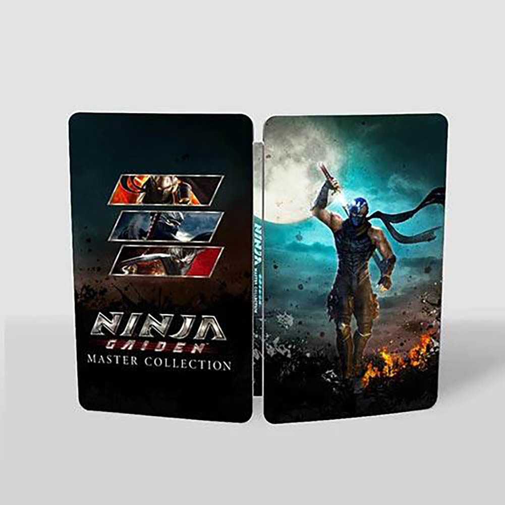 Ninja Gaiden Master Collection Trilogy Steelbook Custom Made For