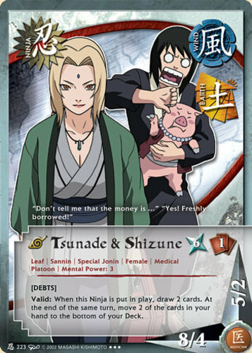 Tsunade and Shizune - N-223 - Super Rare - Unlimited Edition