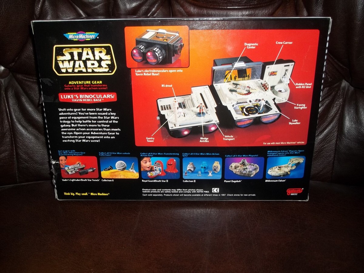 STAR WARS MICRO MACHINES TRANSFORMING LUKE'S BINOCULARS YAVIN