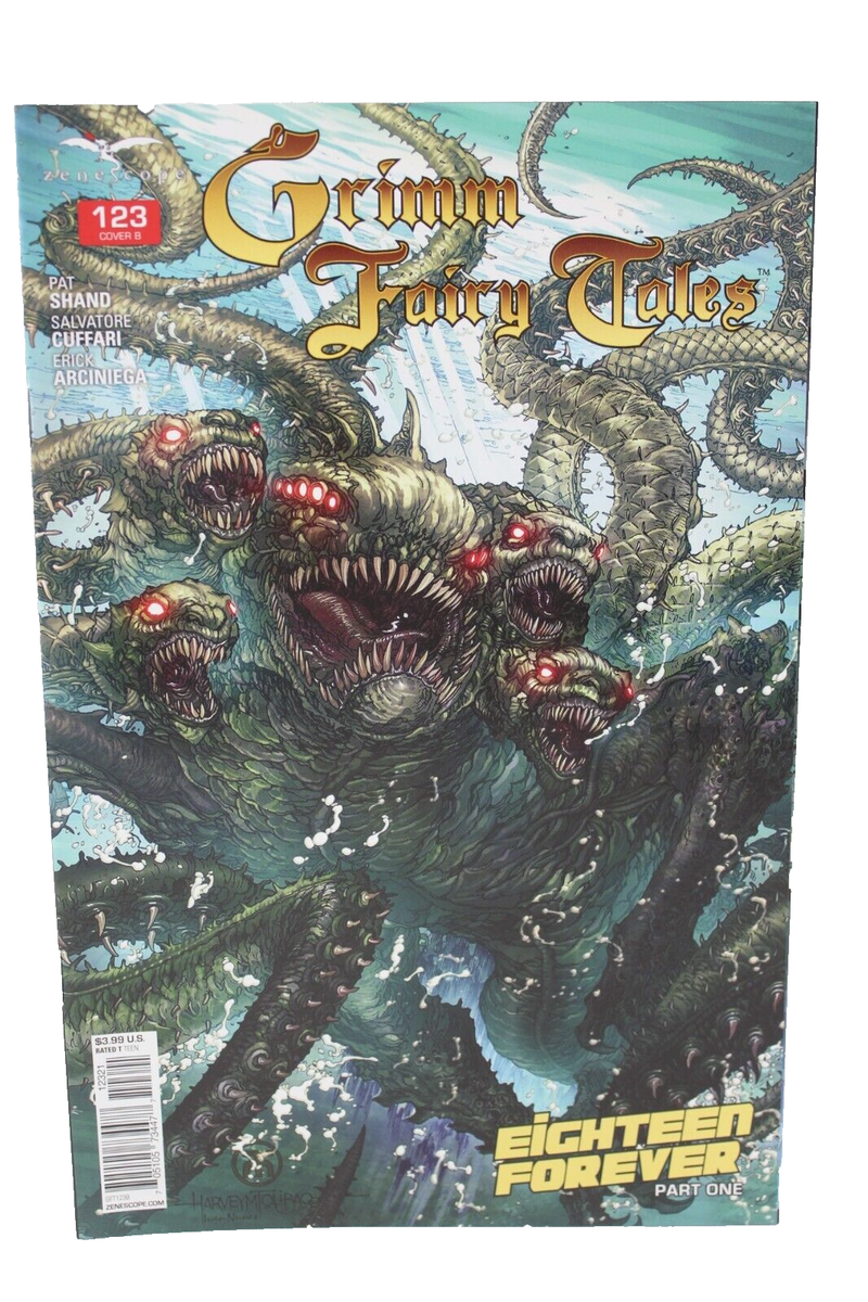 Grimm Fairy Tales GFT #123 Harvey Tolibao Cover B 2016 Comic
