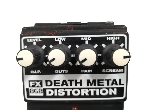 DOD FX86B Death Metal Distortion Guitar Effect Pedal Very Good | eBay