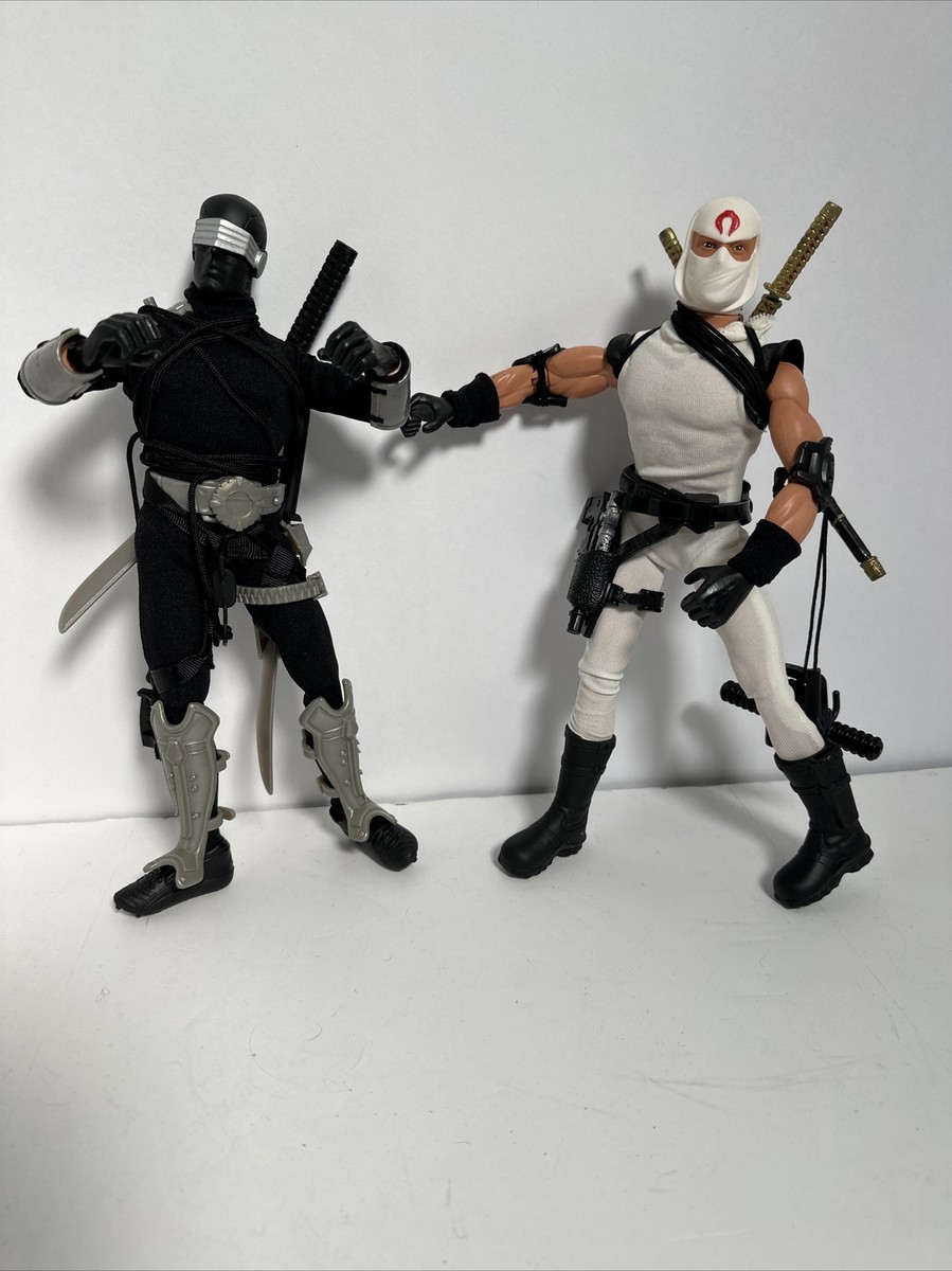Vtg 1996 GI Joe Cobra Ninja Showdown Snake Eyes vs Storm Shadow 12