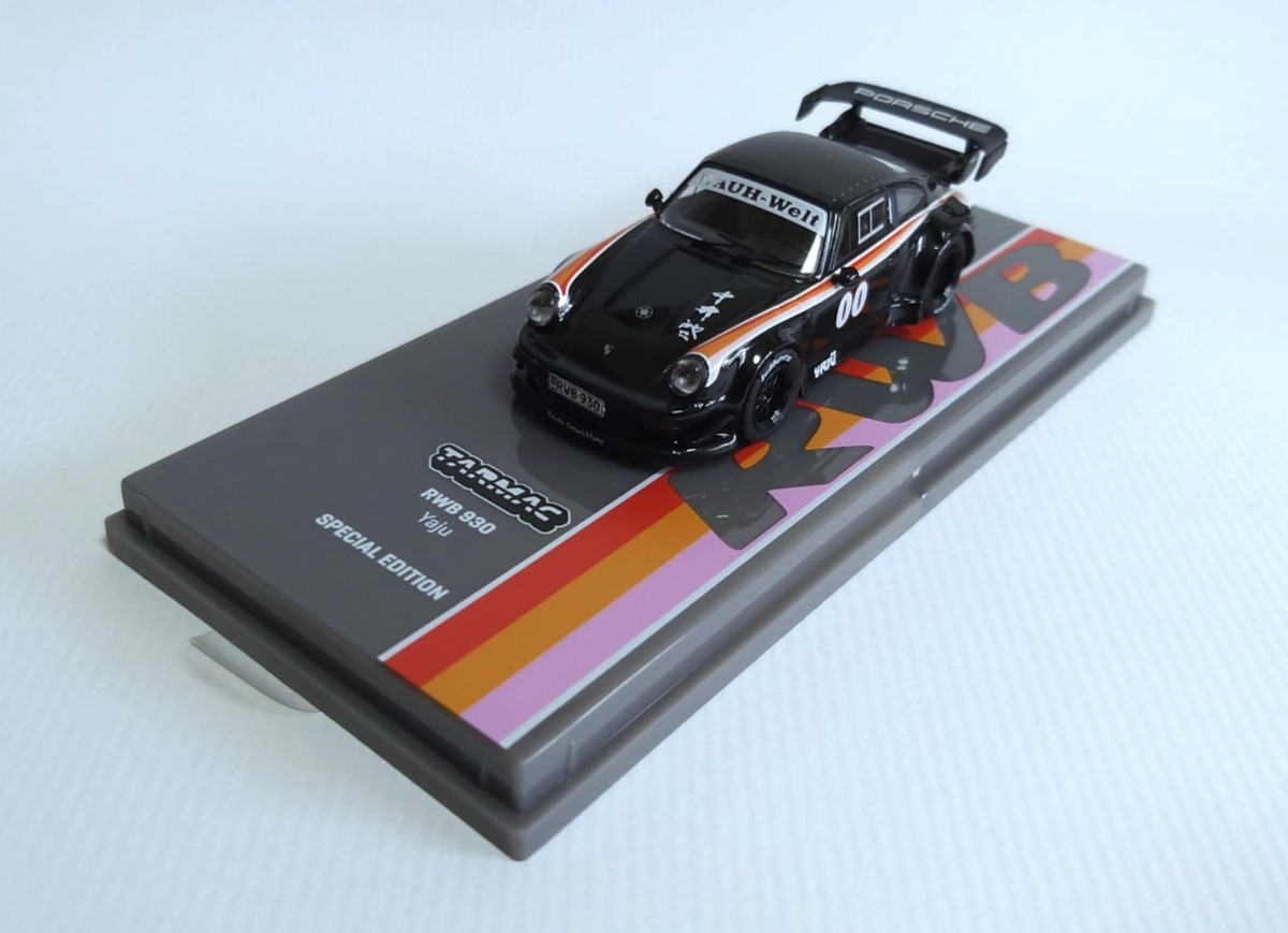 Tarmac works Taiwan 7-11 Limited Porsche RWB 993 / RWB 930 ~ 1/64