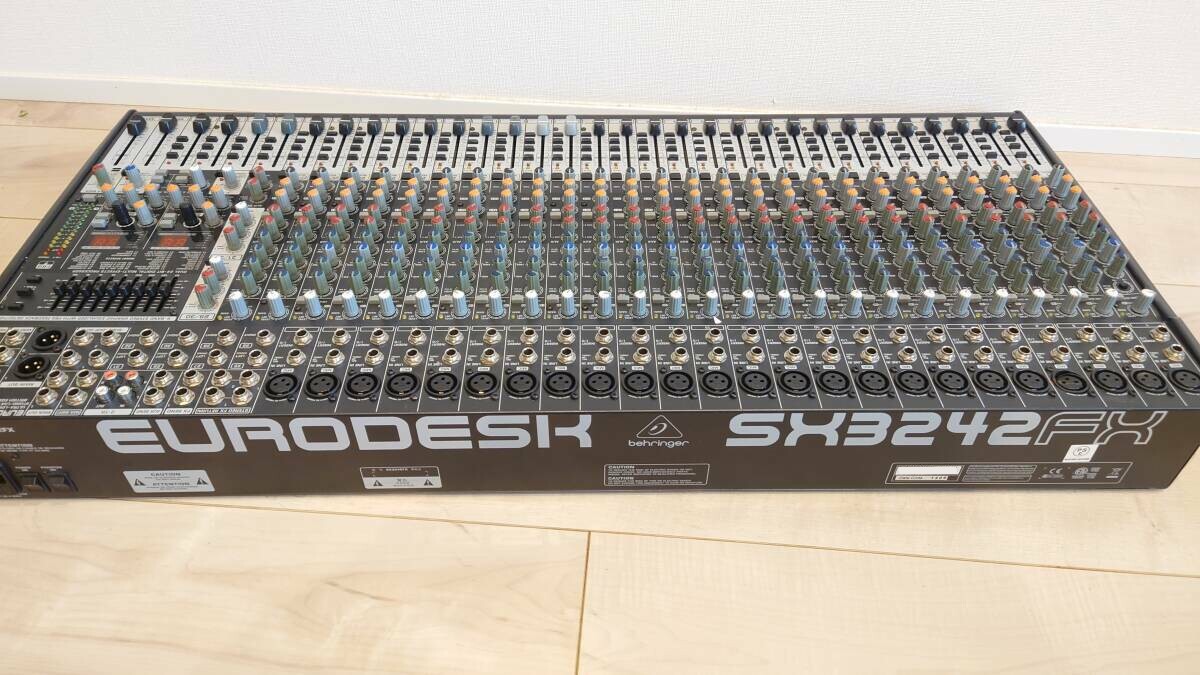Behringer SX3242FX Eurodesk 32 Channel Mixer Confirmed Operation