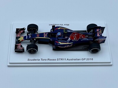 1:43 Spark Toro Rosso F1 STR11 #33 Max Verstappen Austrlia GP 10th
