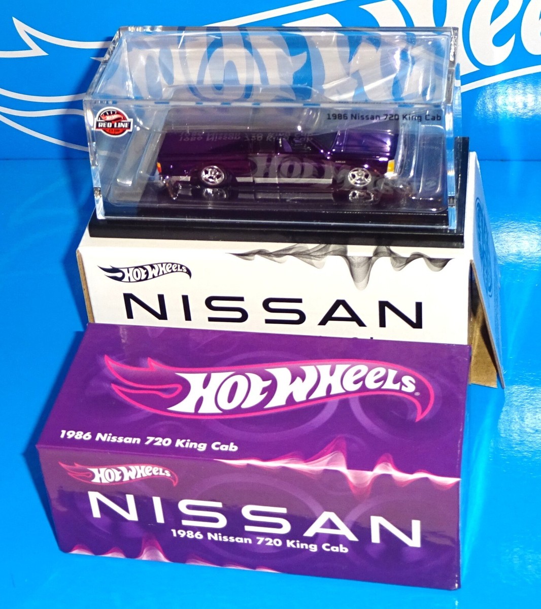 Hot Wheels 2024 Red Line Club 1986 Nissan 720 King Cab P/U Purple