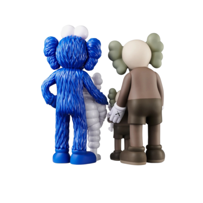 Kaws Family Vinyl Figure Brown Blue White | eBay