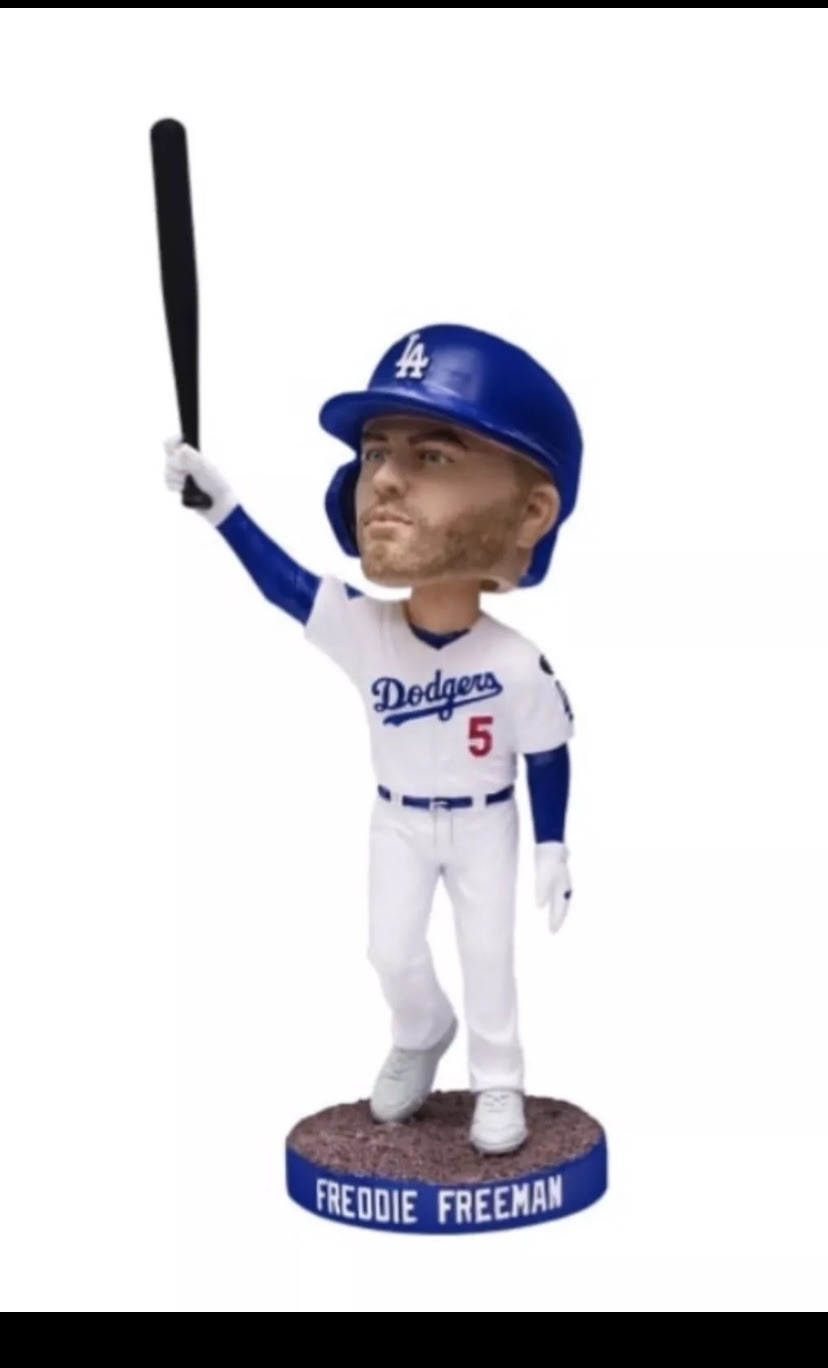 2025 FREDDIE FREEMAN WS MVP Los Angeles DODGERS BOBBLEHEAD SGA 04