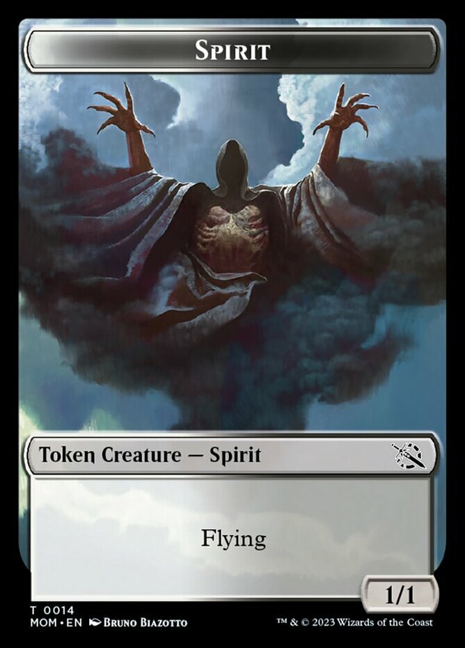 MTG Spirit (014) Token NM-Mint March of the Machine | eBay