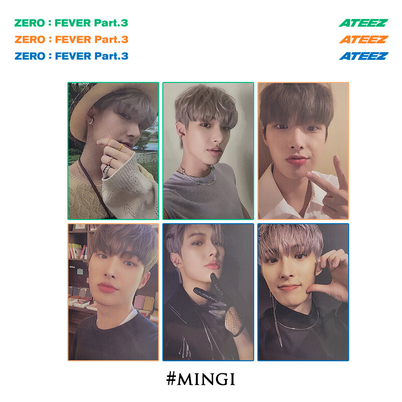 ATEEZ 7th Mini Album - ZERO FEVER Part.3 [MINGI PHOTOCARD] | eBay