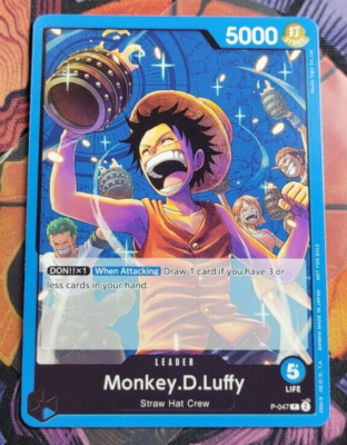 Monkey D Luffy P-047 Promo Sealed Battle Kit Vol. 1 One Piece Card