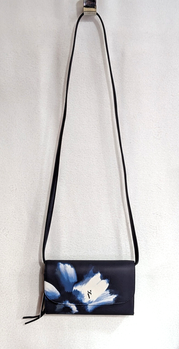 Simply Vera Vera Wang Navy Surreal Bloom Signature Mini Crossbody