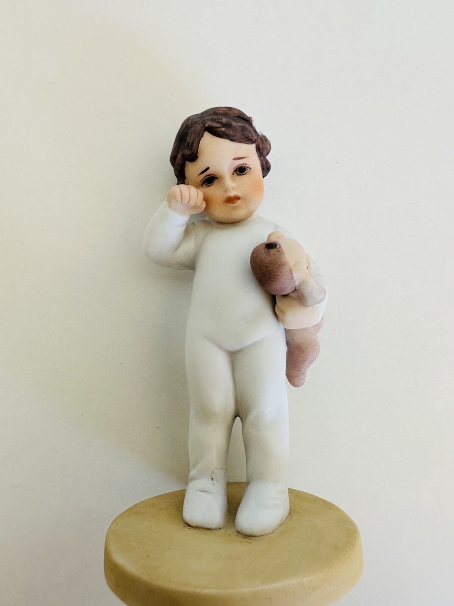 Bessie Pease Gutmann Heirloom Porcelain Two Sleepy Head H1879 | eBay