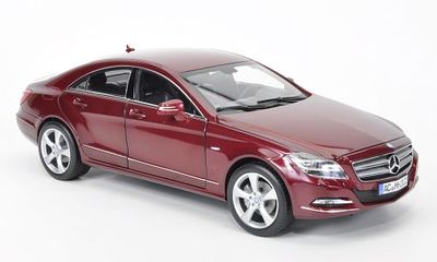 NOREV 2012 MERCEDES BENZ CLS DARK RED 1:18 RARE! LAST ONE!! | eBay