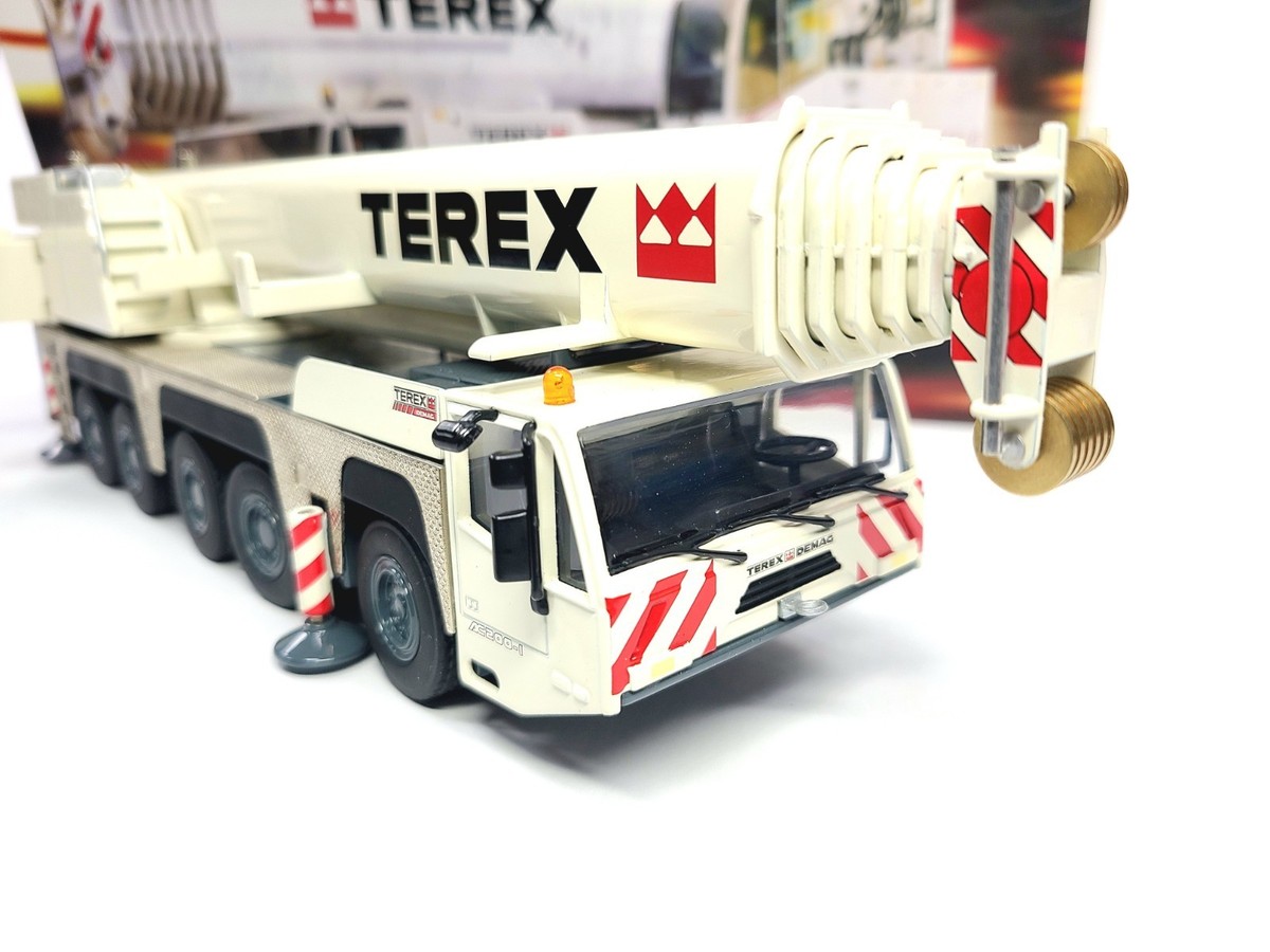 Terex Demag AC200-1 Mobile Crane - NZG 1:50 Scale Diecast Model