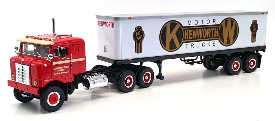 1st First Gear 1/34 Scale 19-1772 - Kenworth Tractor Trailer Truck