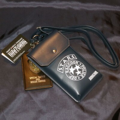 BIOHAZARD Resident Evil Stars Shoulder Bag Police Badge Case USJ