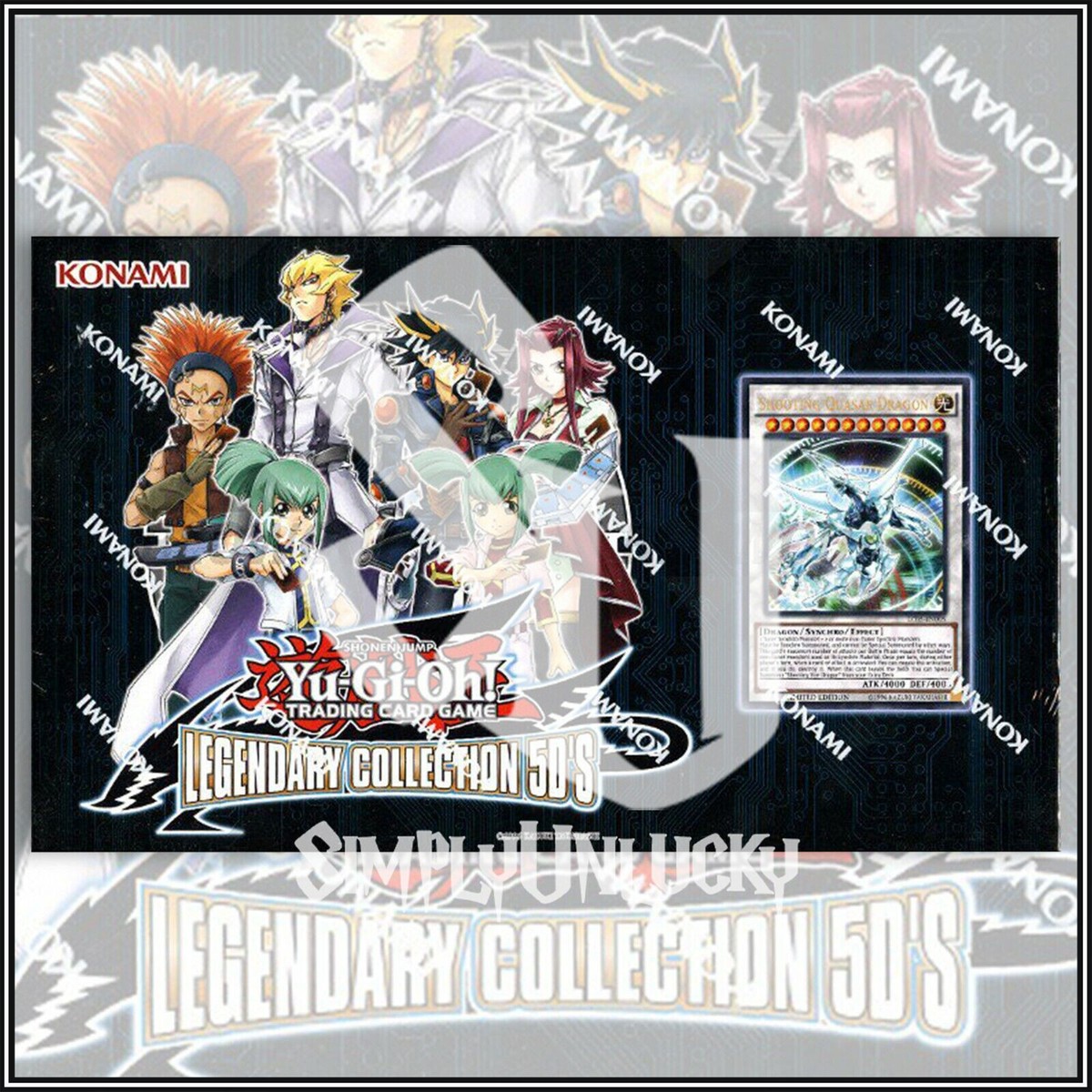YuGiOh LEGENDARY COLLECTION 5D'S | Shooting Quasar Dragon Yusei