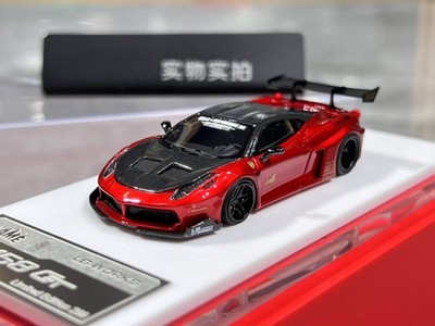 Flame 1:64 Red 458 GT LB Racing Sports Model Diecast Resin Car | eBay