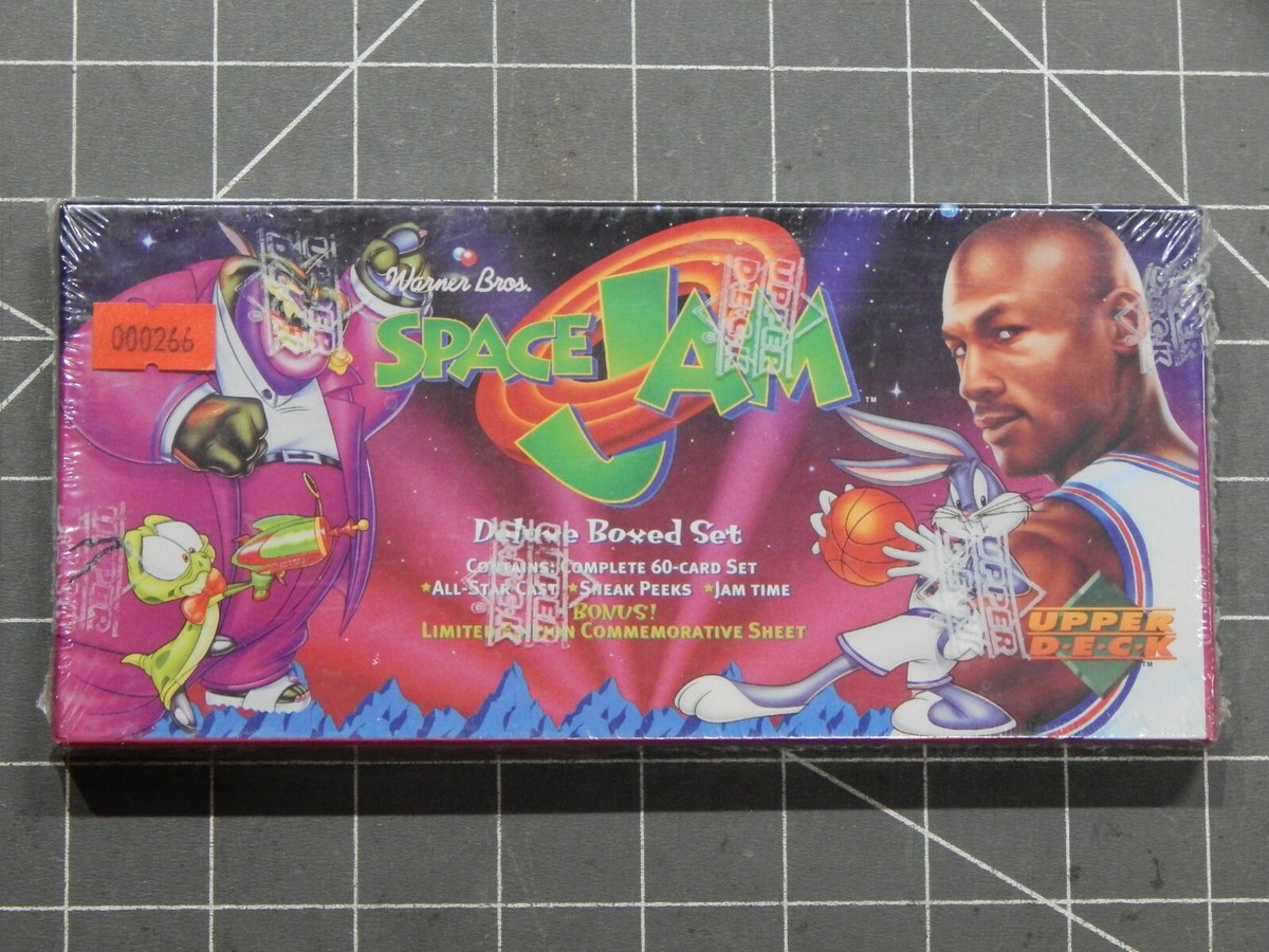 Sealed 1996 Upper Deck Space Jam Deluxe Box Set 60 Cards