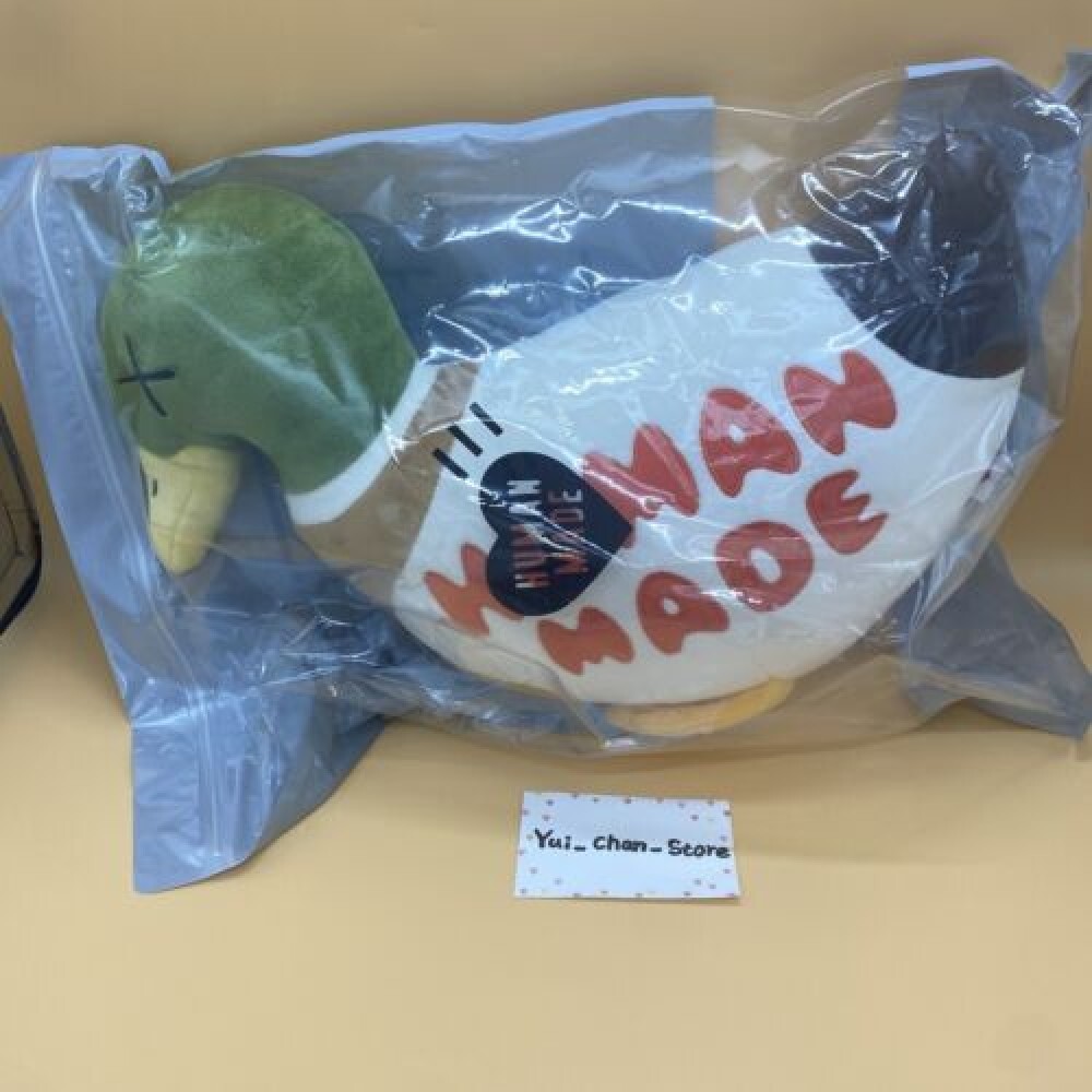 Human Made X Kaws Duck plush Doll Color: Green Limited New | eBay