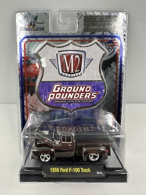 Rare M2 Machines Ground Pounders 1956 Ford F-100 Truck Chase