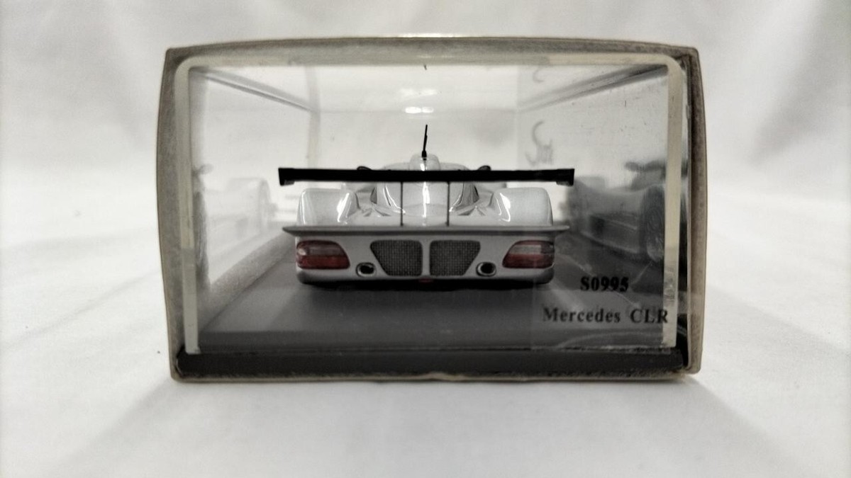 1/43 Spark Minimax Mercedes CLR Silver w/ Box From Japan S0995
