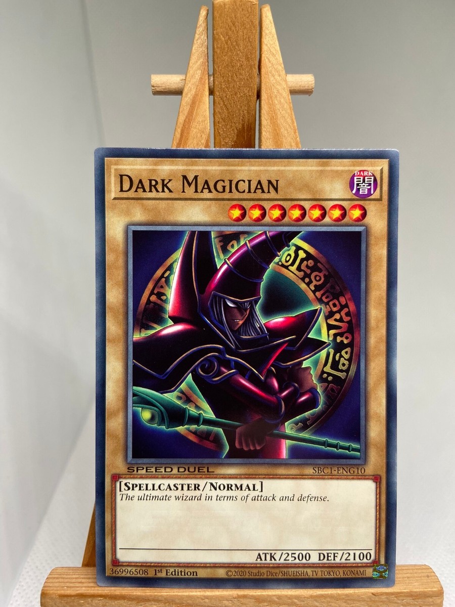 Dark Magician ( Red Arcana ) - 1st Edition SBC1-ENG10 - NM