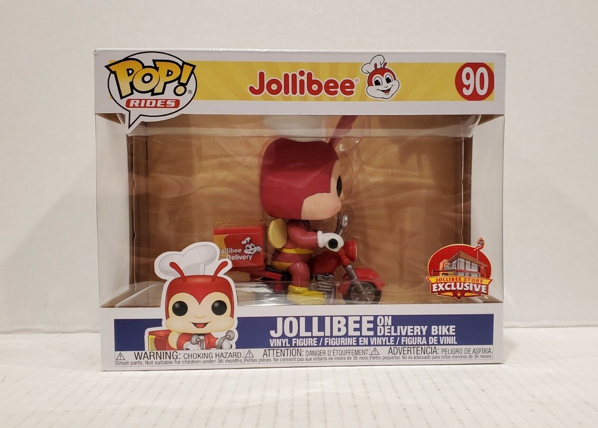 Funko Pop Rides: Jollibee on Delivery Bike #90 Store Exclusive