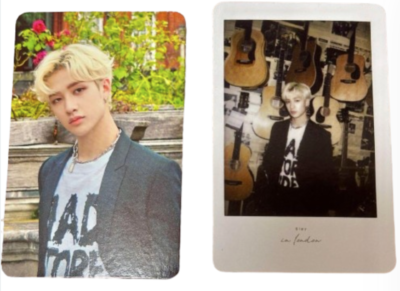 Stray Kids BANG CHAN Stay in London First 1st Photobook Polaroid