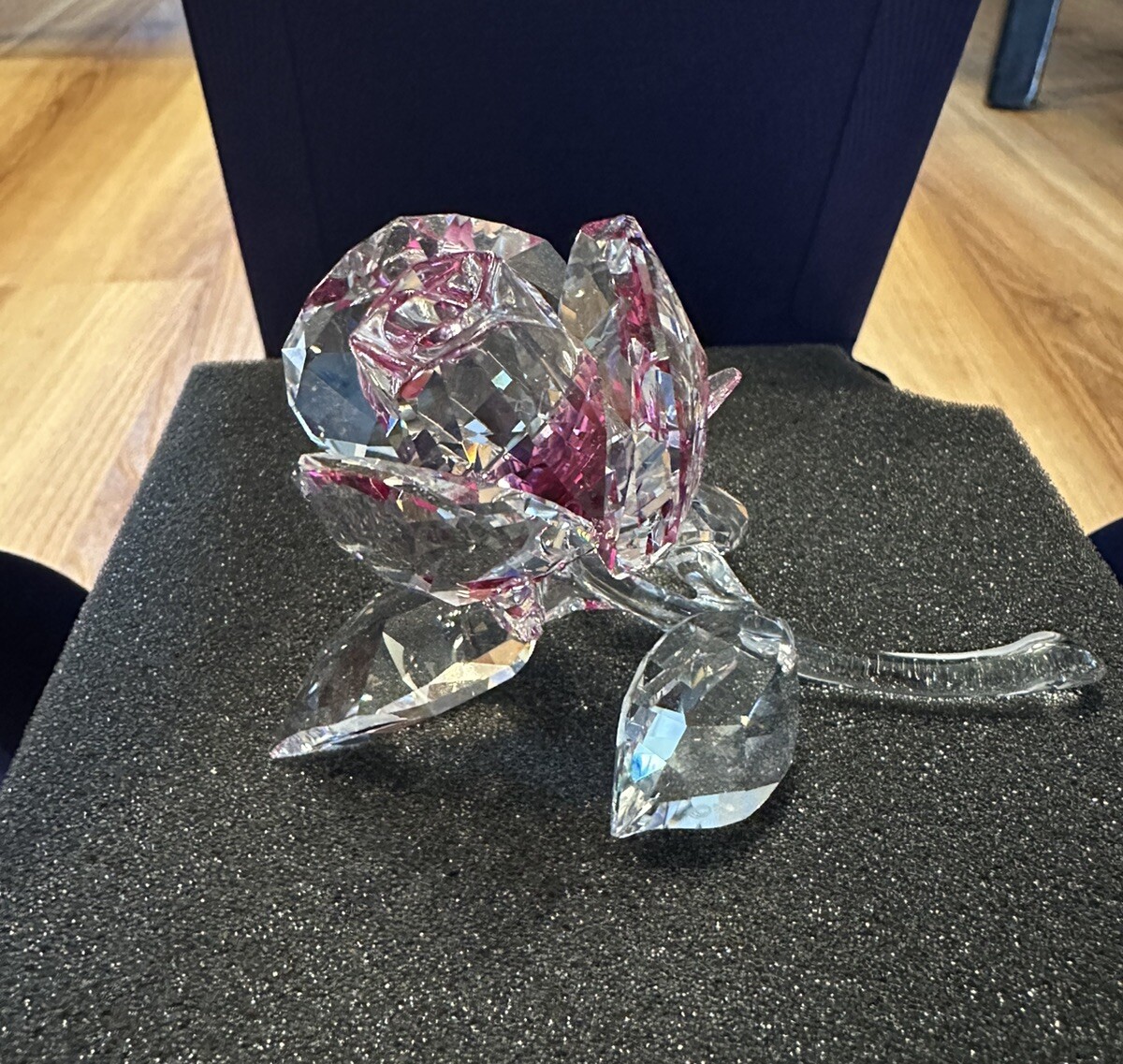 Swarovski Crystal Blossoming Rose Figurine Decoration 5248878 | eBay