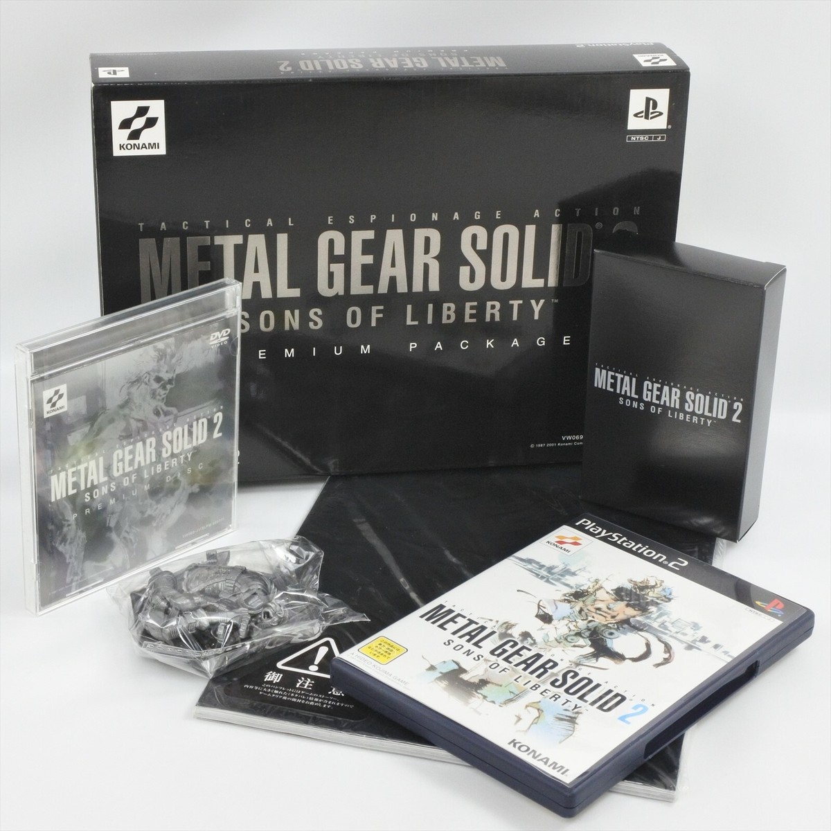 METAL GEAR SOLID 2 Sons Liberty Premium Package Playstation 2 For