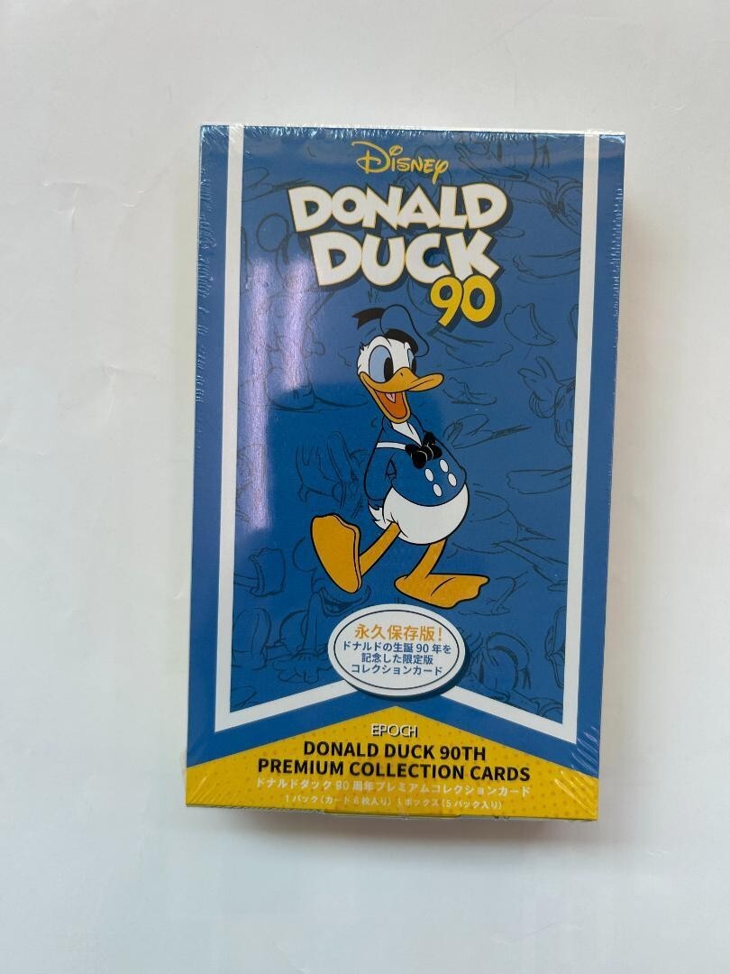 3 Box EPOCH 2024 DONALD DUCK 90th Anniversary Premium Collection