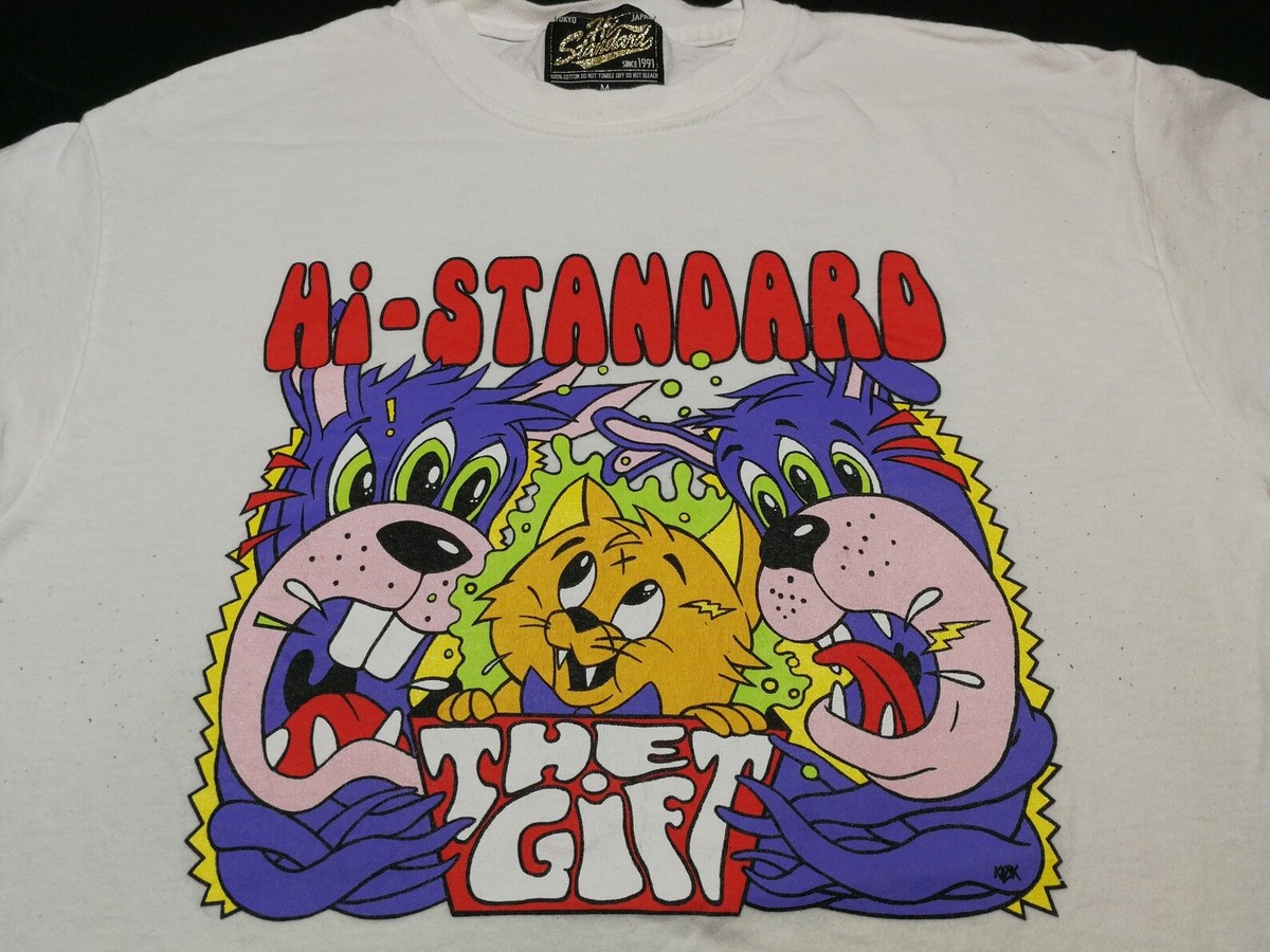 Hi Standard T Shirt Pizza Of Death Records Punk Rock Band Hi