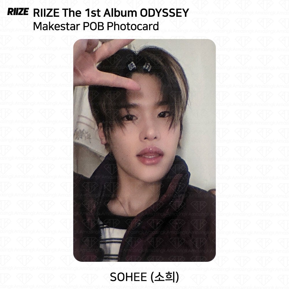 RIIZE ウンソク ODYSSEY makestar 台北当選限定 トレカB