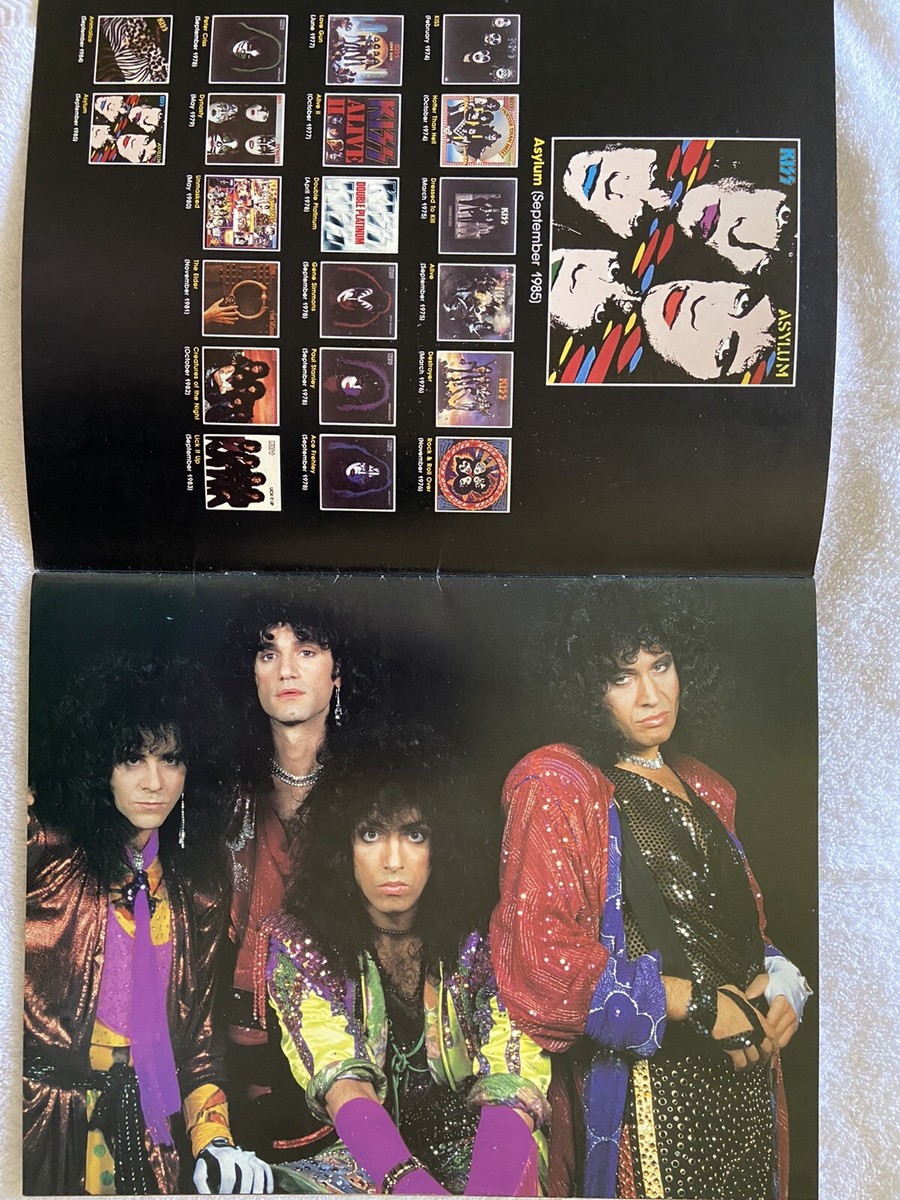 KISS Asylum World Tour 1985 Concert Program | eBay