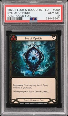 Flesh and Blood Arcane Rising 2020 Eye of Ophidia (Cold Foil) PSA