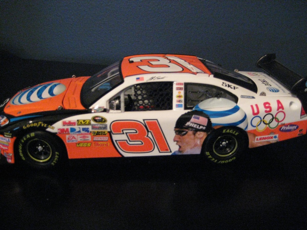 Action OLYMPIC NASCAR #31 AT&T Jeff Burton 2008 ImpalaSS 1:24