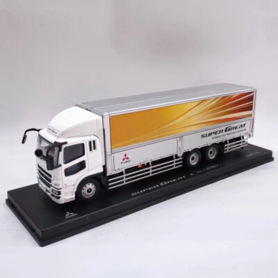 1/43 MITSUBISHI FUSO Super Great Bluetech Truck Dealer diecast